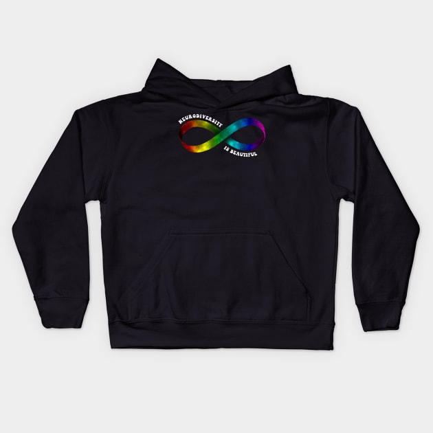 Neurodiversity Is Beautiful Kids Hoodie by mia_me